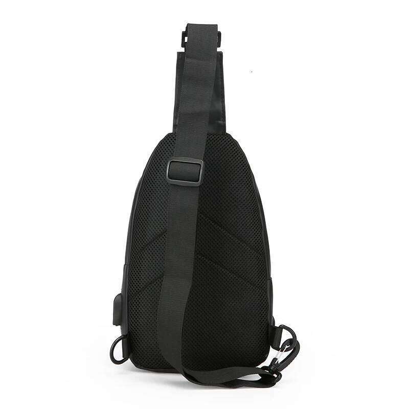 Outdoor sports crossbody men's chest fashionable and simple trendy shoulder bag, small backpack