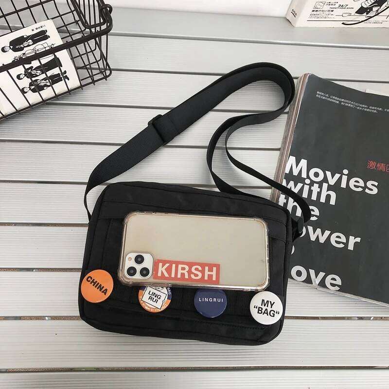 Couple crossbody Ins trendy fashionable women's shoulder men's versatile casual bag, free shipping for workwear b