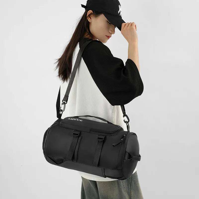 Waterproof sports swimming for short trips, travel, yoga, fitness, double shoulder bag, crossbody bag