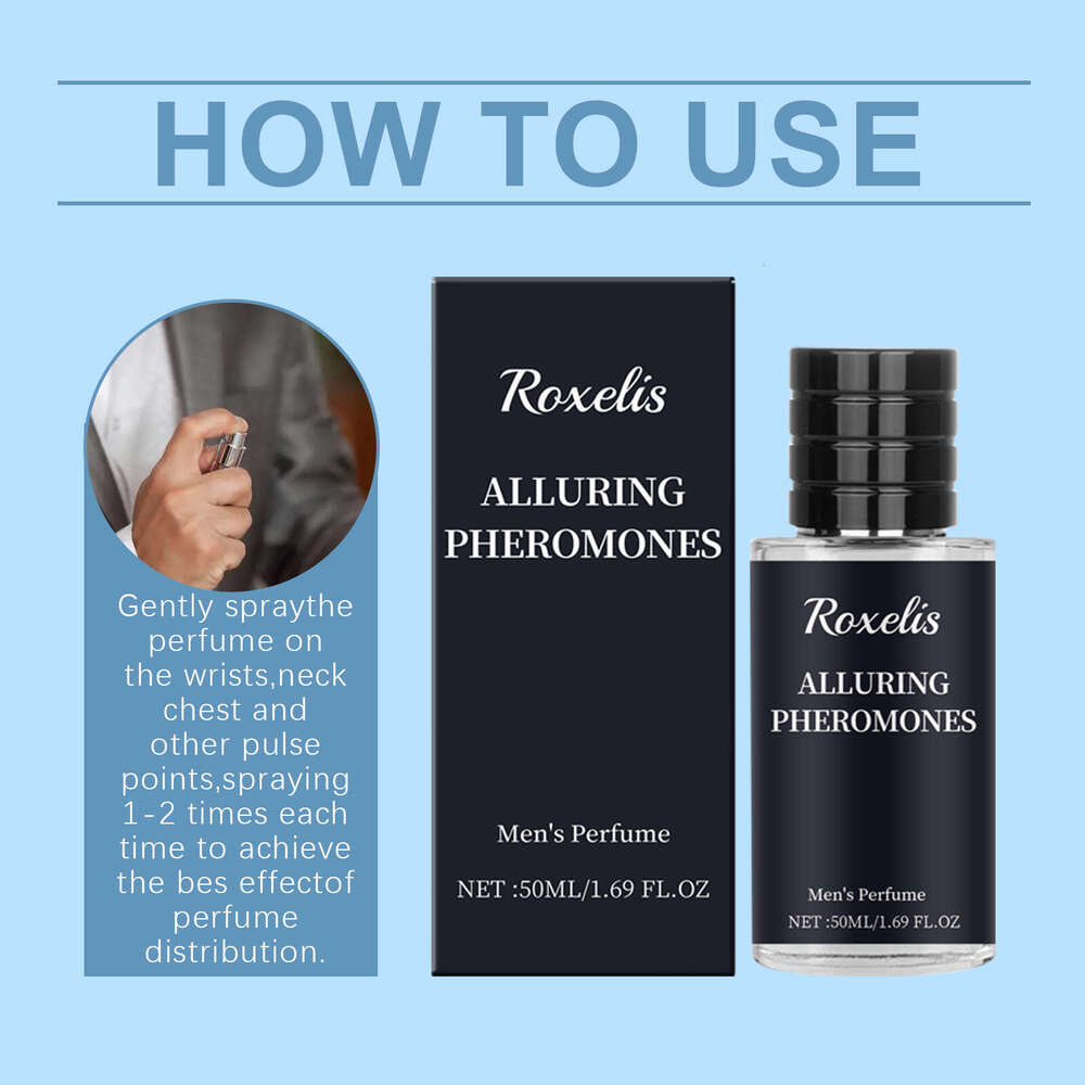 Roxelis Unique Bergamot Fresh Long-lasting Fragrance Release Men's Charm Couple Date Atmosphere Perfume S260131