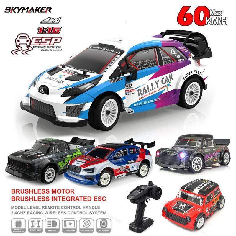 SG1605 SG1606 SG1603 SG1604 Pro 1/16 RC High Speed 2.4G Brushless 4WD 1:16 Drift Remote Control Racing Car Toys For Boys Y260131
