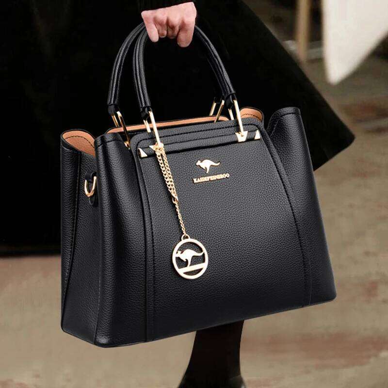 Luxury Handbags Women Bags Designer 3 Layers Soft Leather Shoulder Crossbody Sac Ladies Large Capacity Shopping Messenger Tote