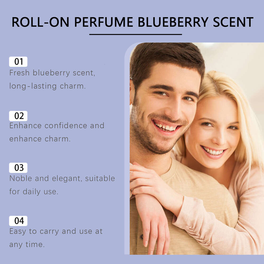 Roxelis Blueberry Roll-on Niche Exudes Unique Charm Fresh Scent Long-lasting Fragrance Perfume S260131