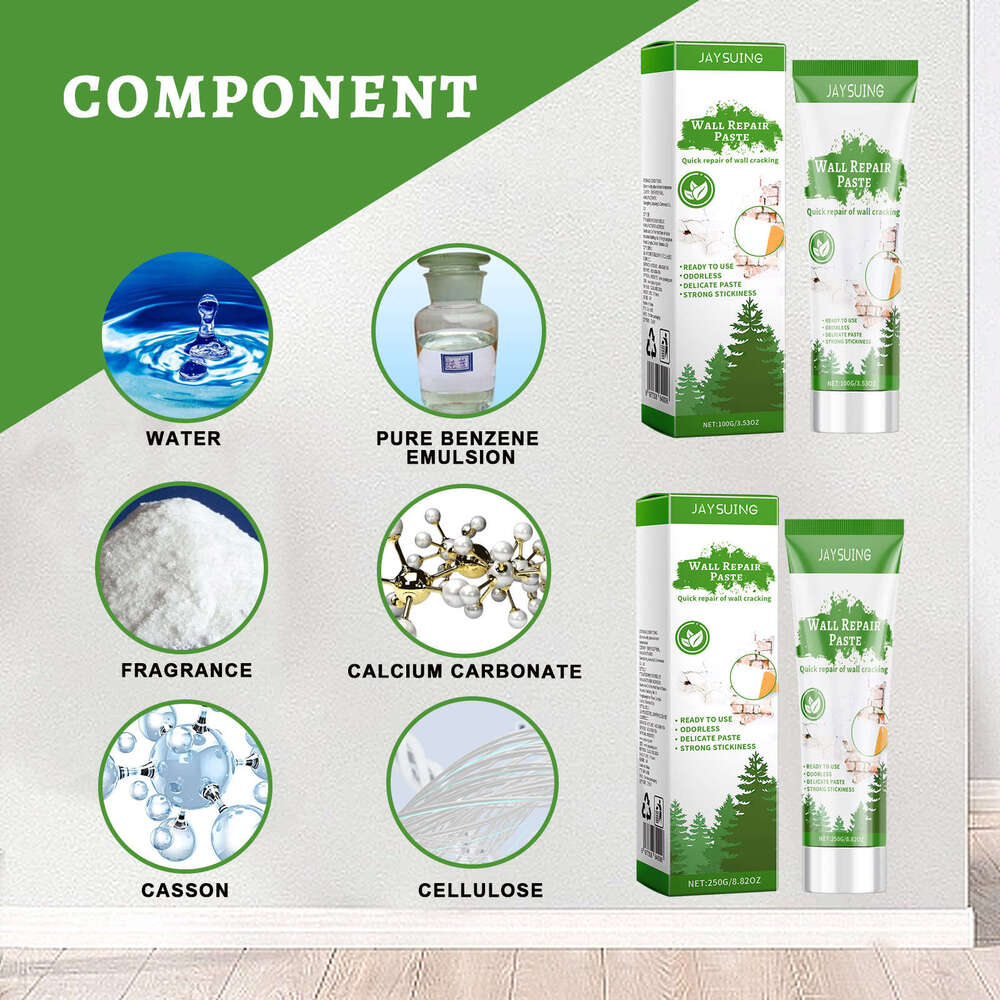 Jaysuing Home Renovation Moisture-Proof Mildew-Proof Crack Repair Wall Paste S260130 a3a
