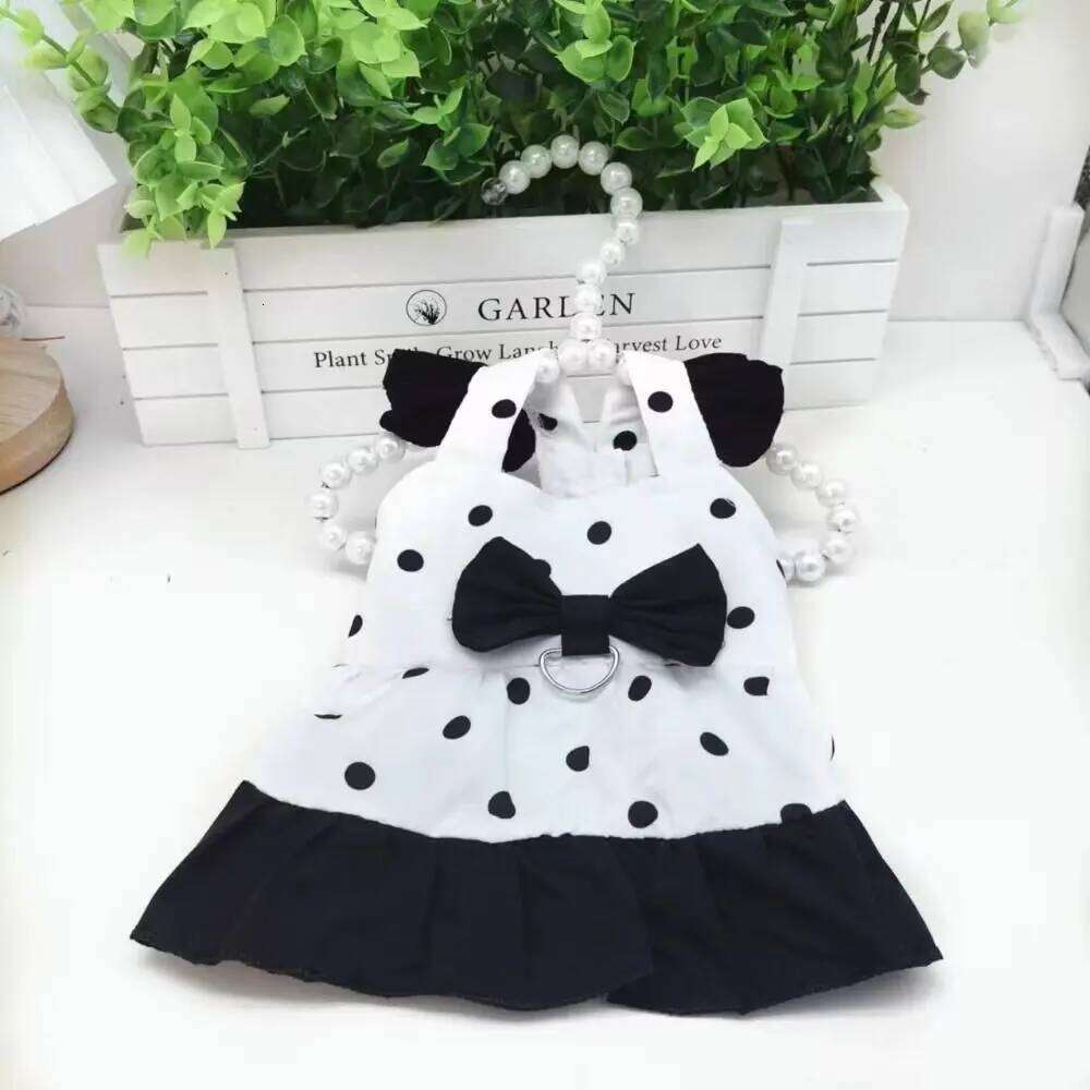 Comfortable Cute Dog Princess Dress Soft Breathable Pet Skirt Thin Design Cat Vest Harness Spring Summer H260130