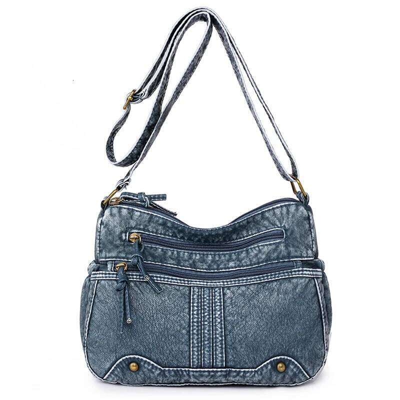 Famous Luxury Brand Shoulder Multiple Pockets Soft PU Leather Crossbody Bags for Women Vintage Shopping Bag Sac a Mains