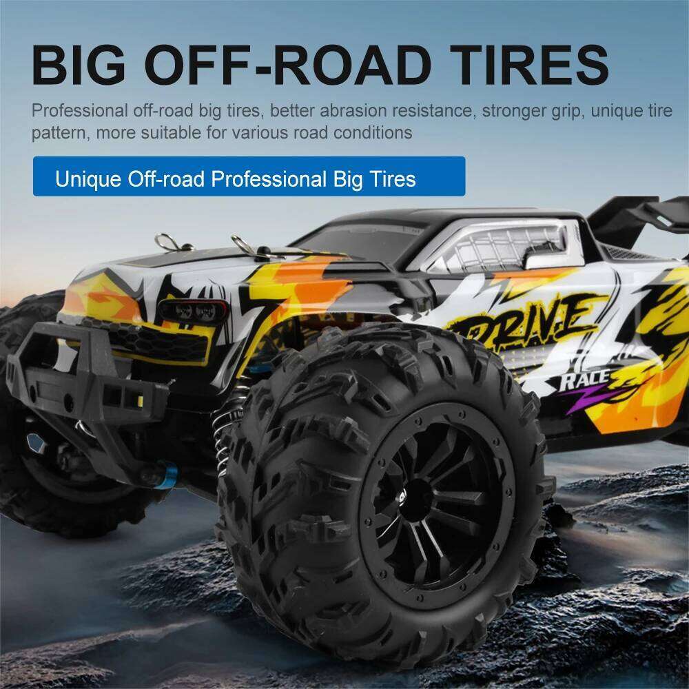 1:16 70km/h Super Brushless 50km/h Brushed RC Car 4x4 Off Road Remote Control High Speed Drift Racing Truck Toy Kids Adults Y260131