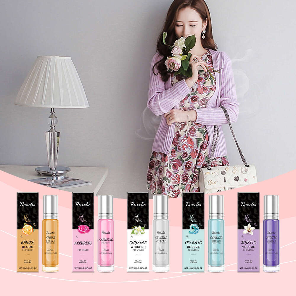 Roxelis Jasmine Roll-On Natural Long-Lasting Fragrance Refreshing Gentle Daily Couple Dating Portable Perfume S260131