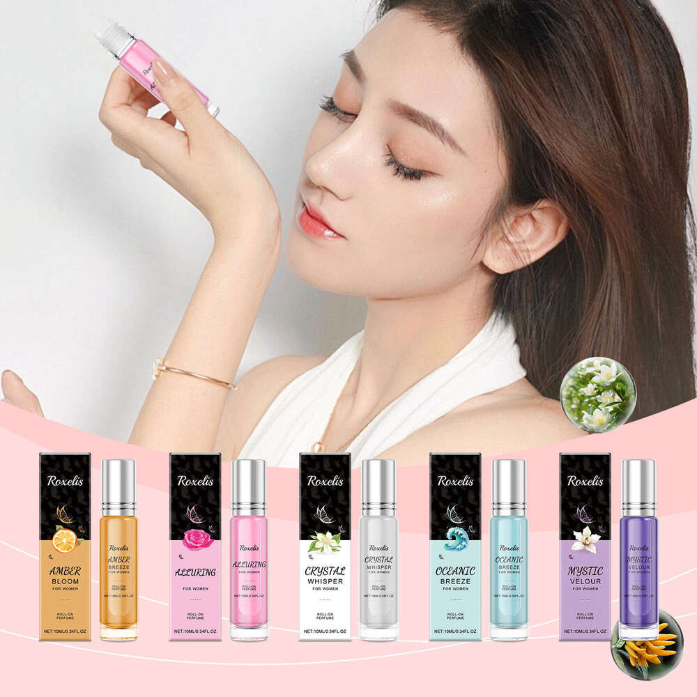 Roxelis Orange Roll-On Natural Long-Lasting Fragrance Refreshing Mild Daily Couple Dating Portable Perfume S260131