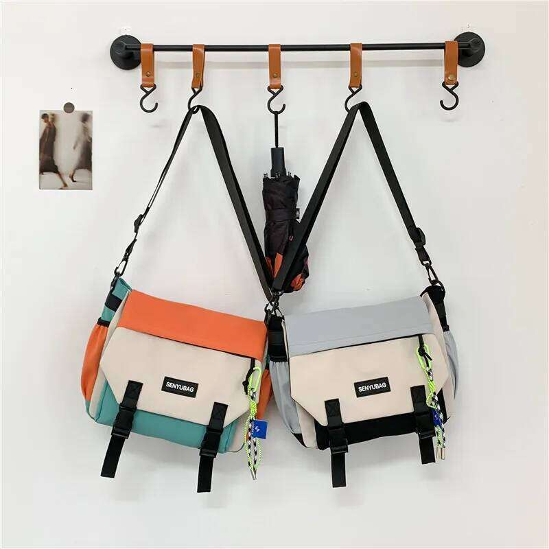 Fresh multi-color shoulder bag for women, Korean version, original street style, versatile and simple casual workwear