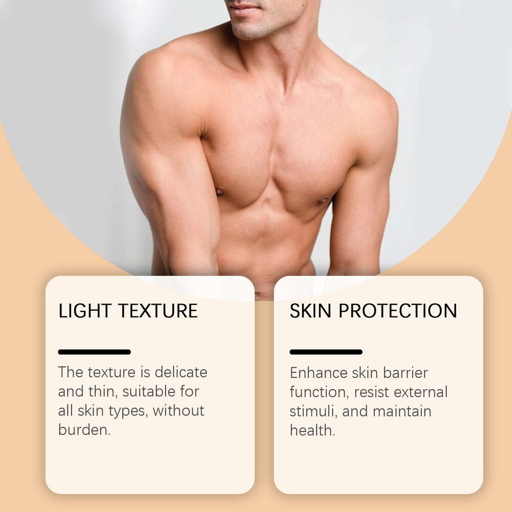 OceAura Men's Cream Daily Body Moisturizing Soft and Delicate Skin External Care S260131