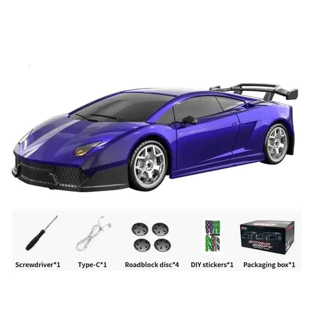 Haiboxing 2198 1/43 Scale RC Drift Car RTR 2.4G Remote Control 4WD High Speed Racing Model for Adults Y260131