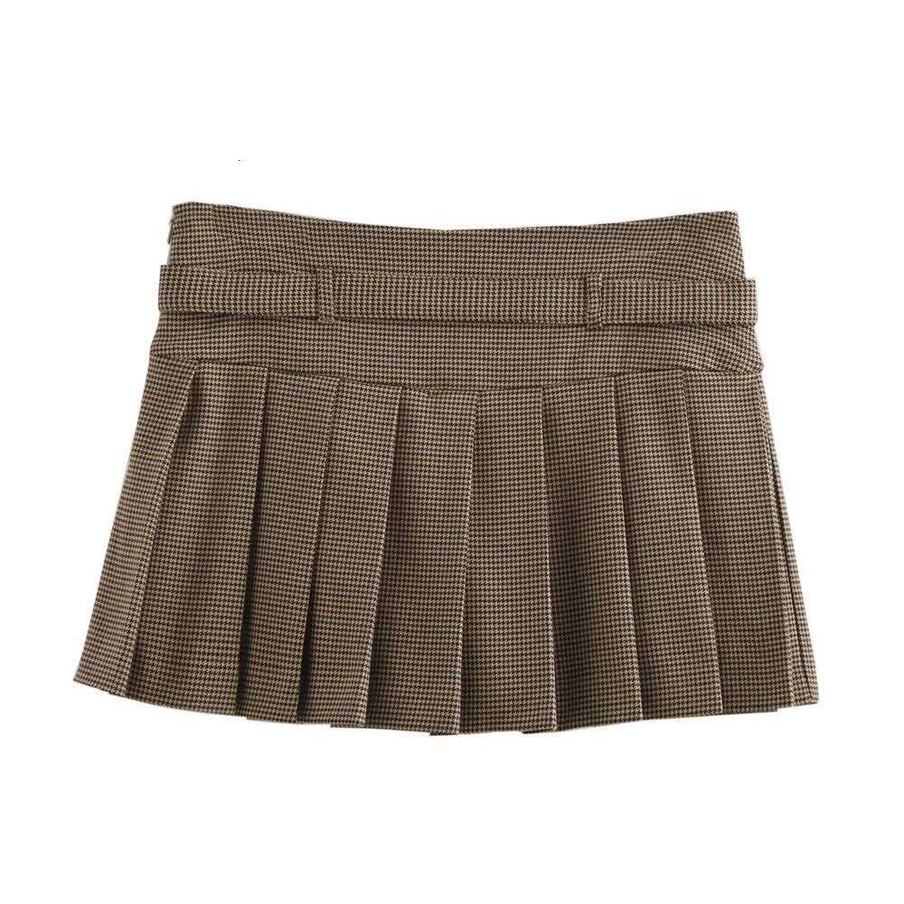 2024 RARF Winter New Product Women's Fashion Casual Mid waist Simple Temperament Comfortable Short Skirt XJ260131