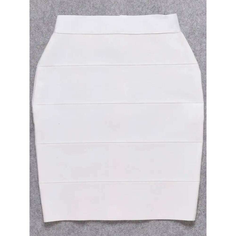 BEAUKEY Classic Quality White Striped Bandage Skirts Mini High Waist Black Office Sexy Tight Dress Women Nude Party Club Maxi XJ260131