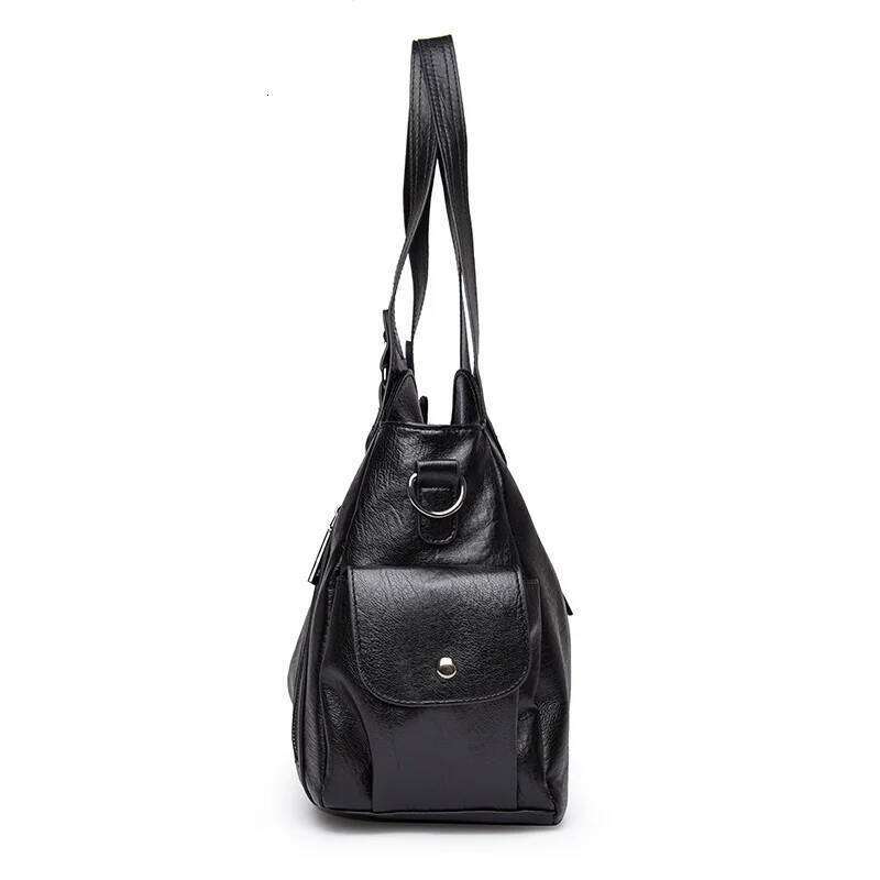 Pu shoulder bag fashionable temperament zipper opening design daily commuter handbag XJ260130