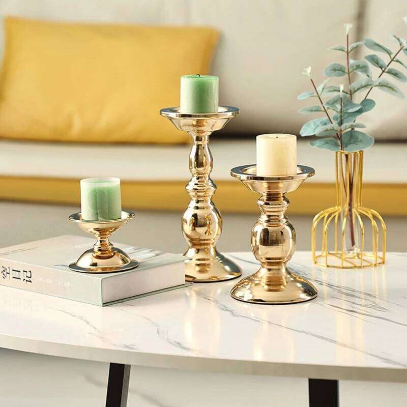 Metal Holder Geometry for Creative Stand Bracket Candlestick Y260131