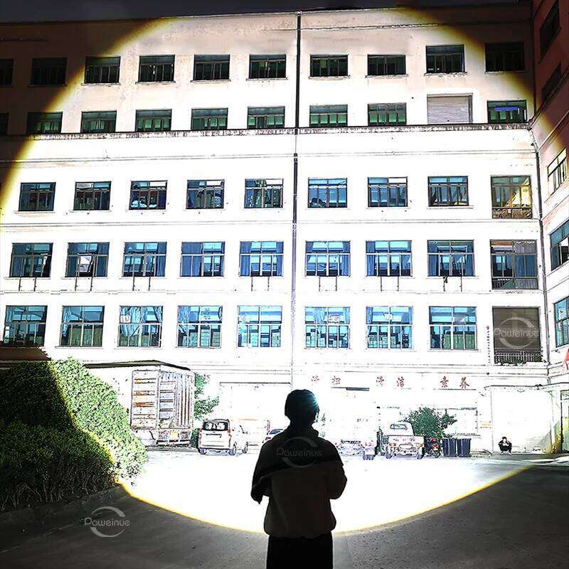 19000000LM Super Powerful Flashlight Built-in 3*18650 High Power Torch Rechargeable LED Light Big Aperture Camping COB Lantern H260131