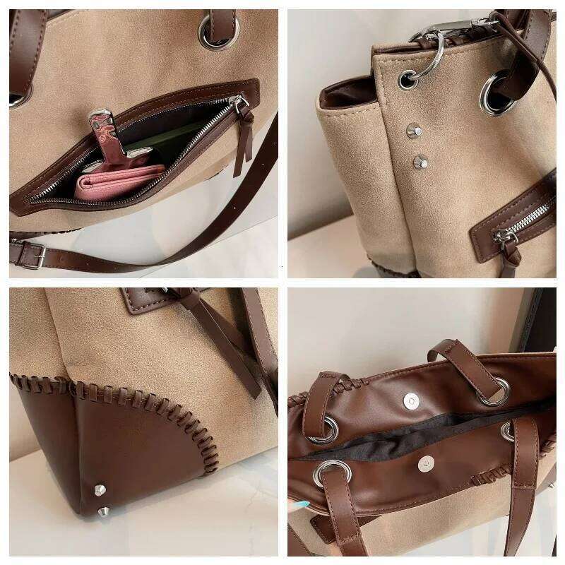 High Quality Trend Luxury Women's Tote Fashionable Designer Large Capacity Crossbody Bags for Women Daily Commute Work Bag XJ260130