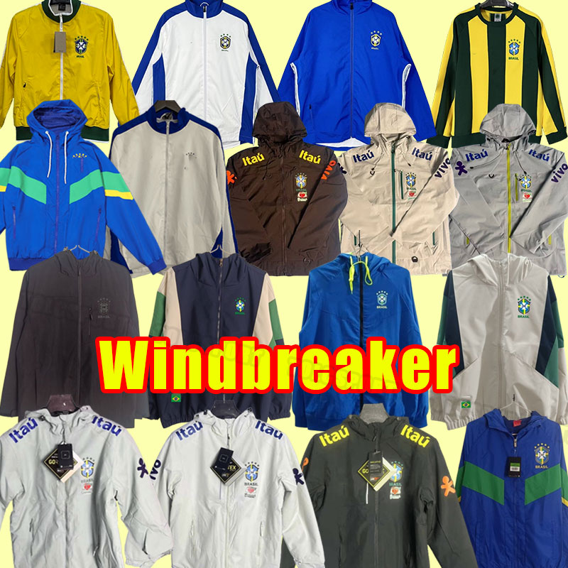 2024 soccer jersey Camiseta de futbol brazils world 2025 cup NEYMAR JR VINI SILVA brasil 25 26 maillot de foot Windbreaker tracksuit men adult training