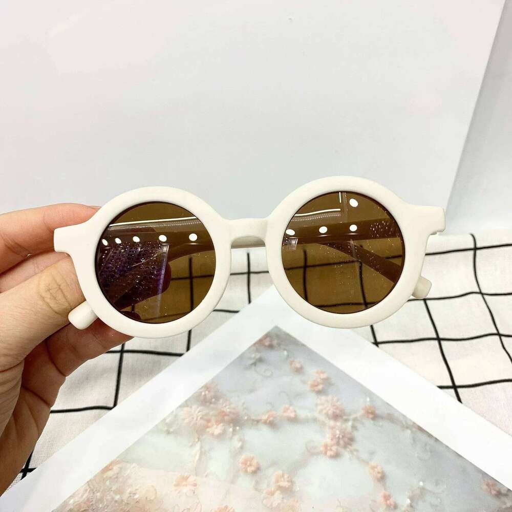 new children's yuanchaotong UV400 plastic glasses sunglasses H260130