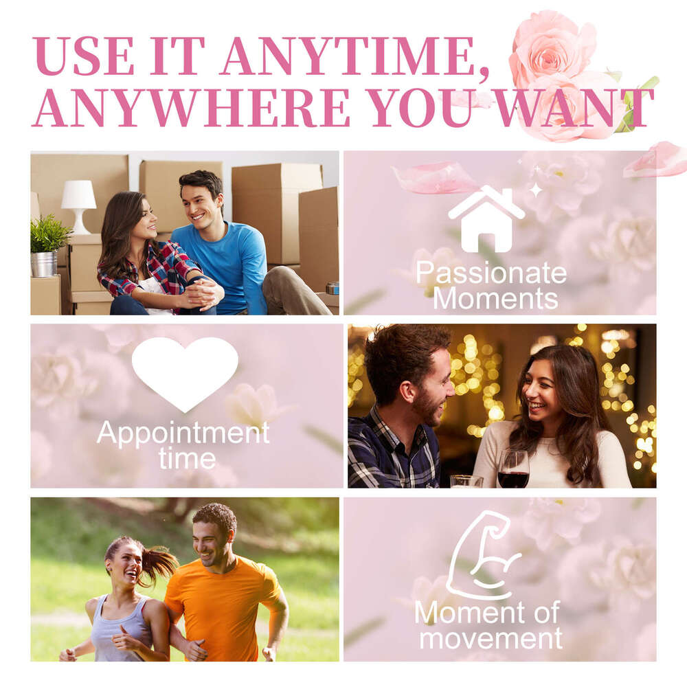 OUHOE Roll-On Perfume Gentle Non-Irritating Long-Lasting Refreshing Portable Fragrance Fresh and Elegant for Dating S260131