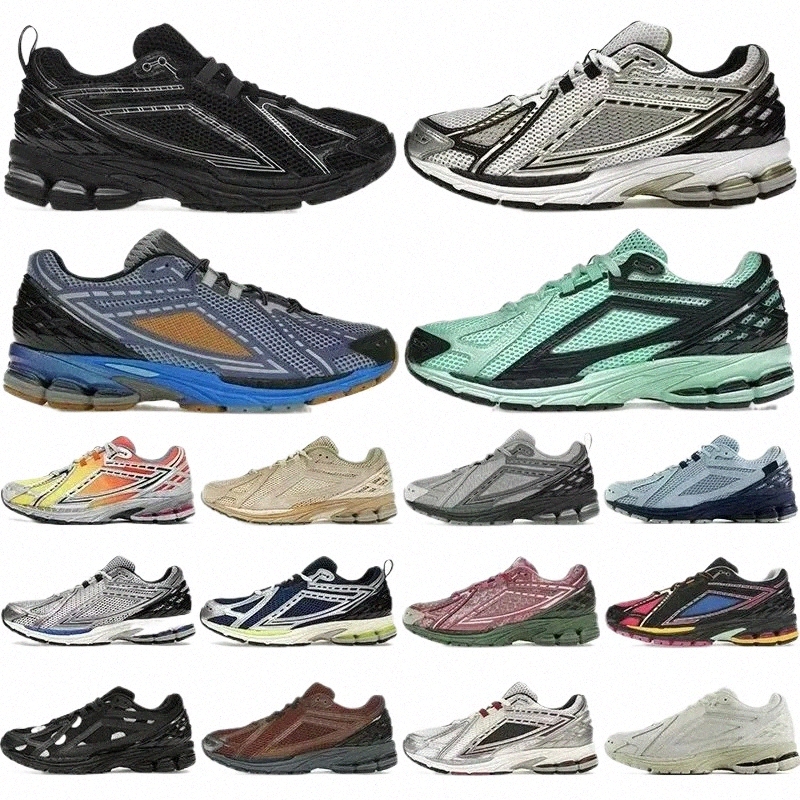 2025 With Box Luxury 1906R Designer Running Sh 1906D Protection Pack Mens Sneakers Sier White Metallic Gold Leather Reflection Top Quality Womens Ca x1FI#