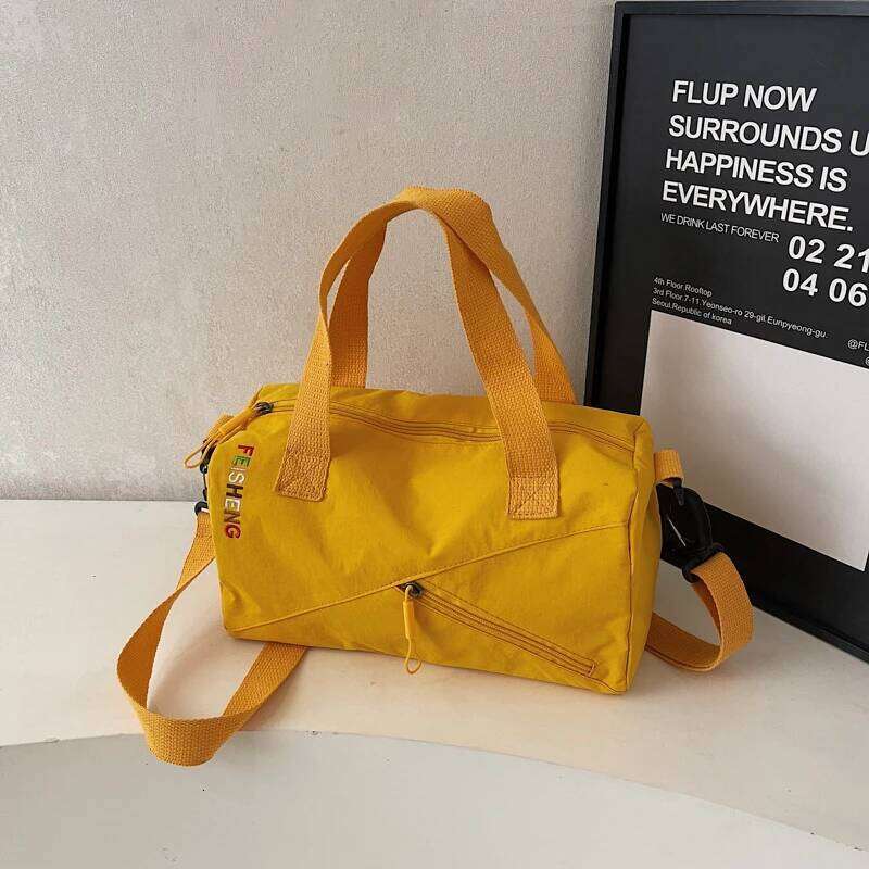 Men's Women's Yoga Fitness Bag with Separate Wet and Dry Compartments, Large Capacity Travel Bag,