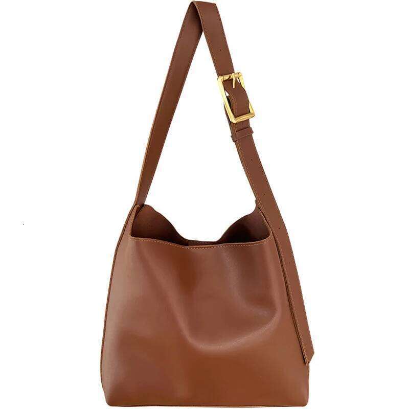 Fashion Leather Tote for 2026 Trends Female Simple Large High Capacity Shoulder Side Handbags and Purses Women Bag