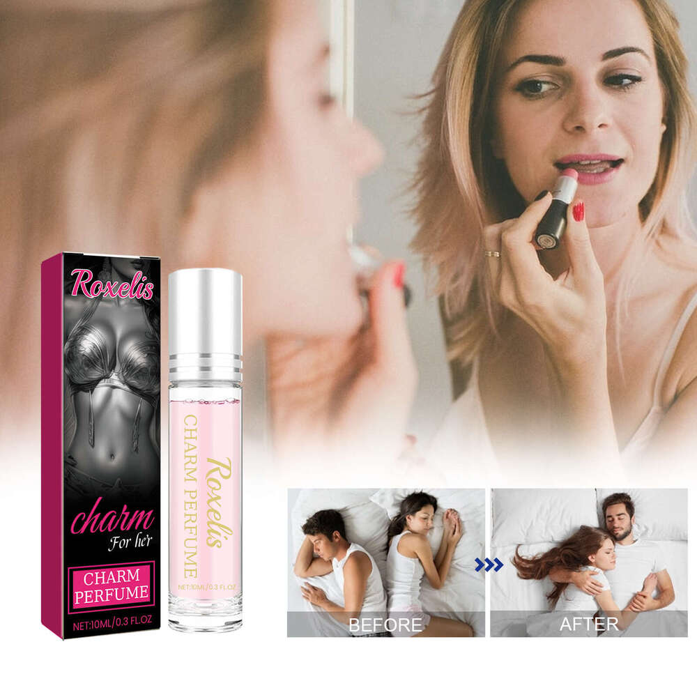 Roxelis Charm Roll-on Perfume Men Women, Portable for Wrists and Neck, Natural Light Scent, Couple's Date Niche Fragrance S260131