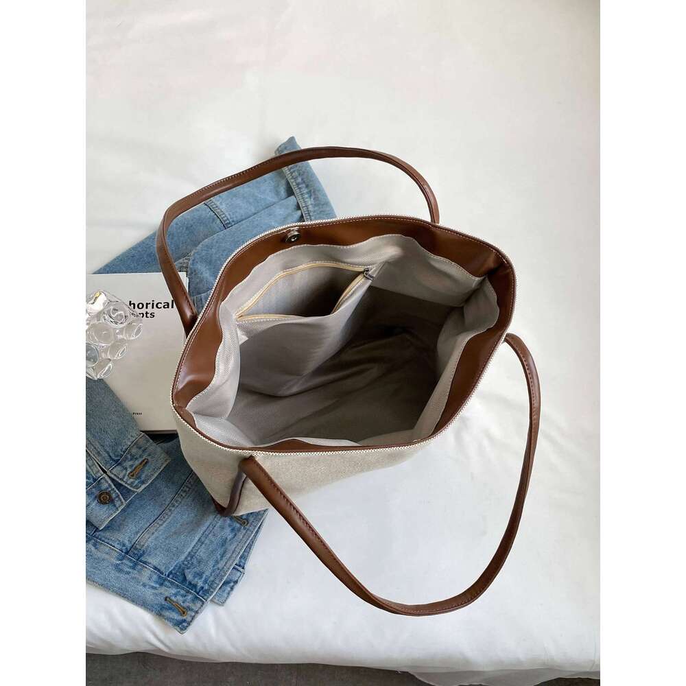 1 Piece Ladies Large Capacity Shoulder Tote fashion Commuter Women's Bag Suitable for Mommy Daily XJ260130