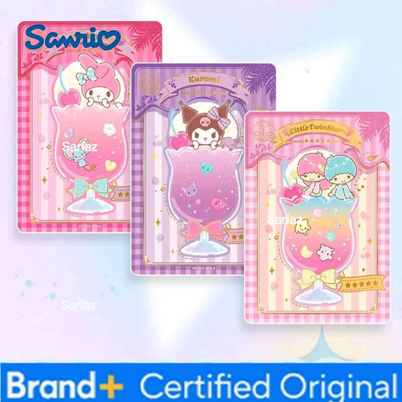 Sanrio Original KAYOU Family Series Collection Fantasy Dream Journey Hello Kitty Card Toy For Girl Gift H260130