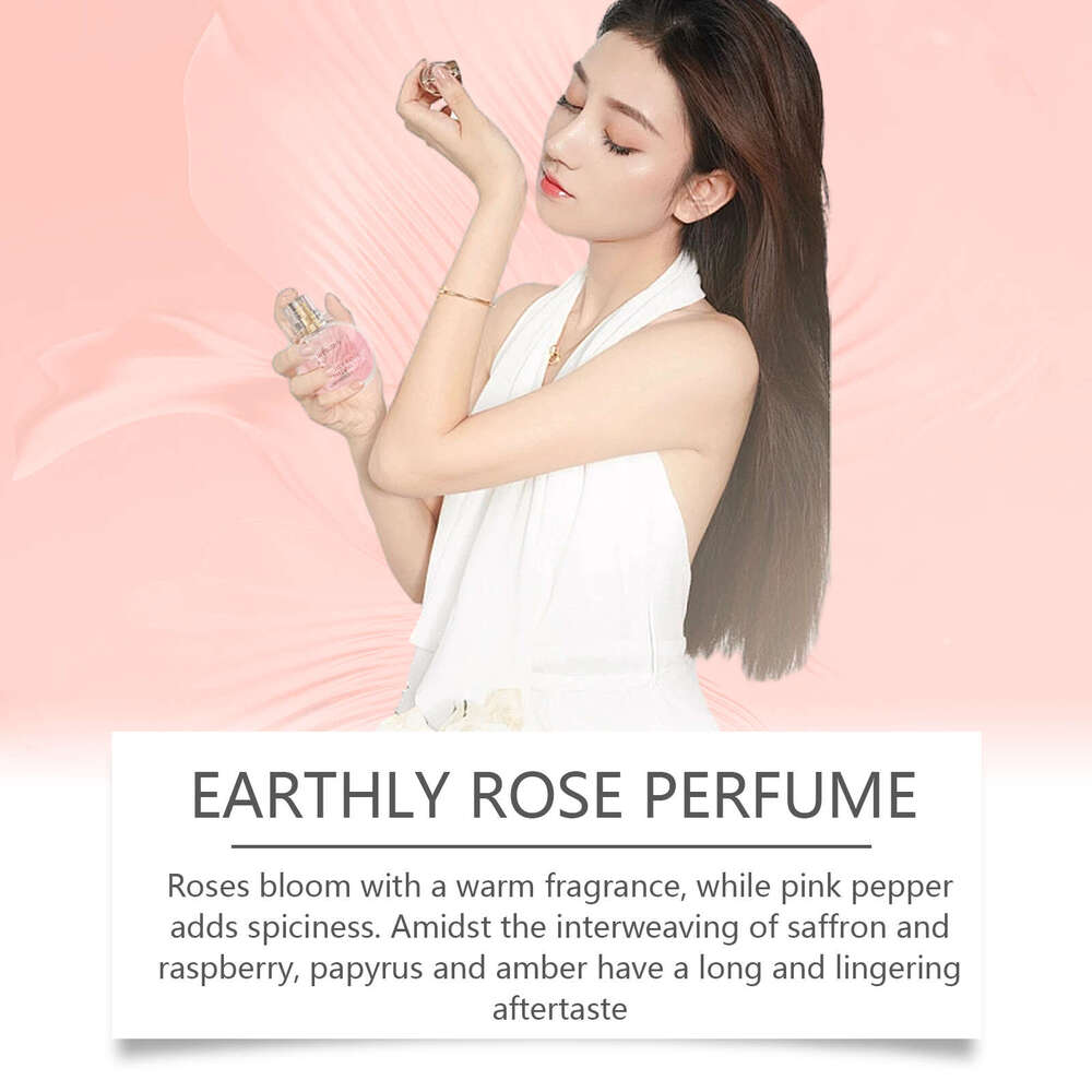 Jaysuing Earth Rose Perfume Light Natural Fresh Oriental Scent High-end Elegant Women Long-lasting Fragrance S260131