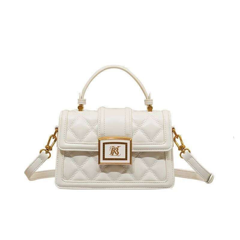 Women's Handbag 2024 New Fashion Summer Luxury Designer High end Single Shoulder Crossbody Small Square Bag