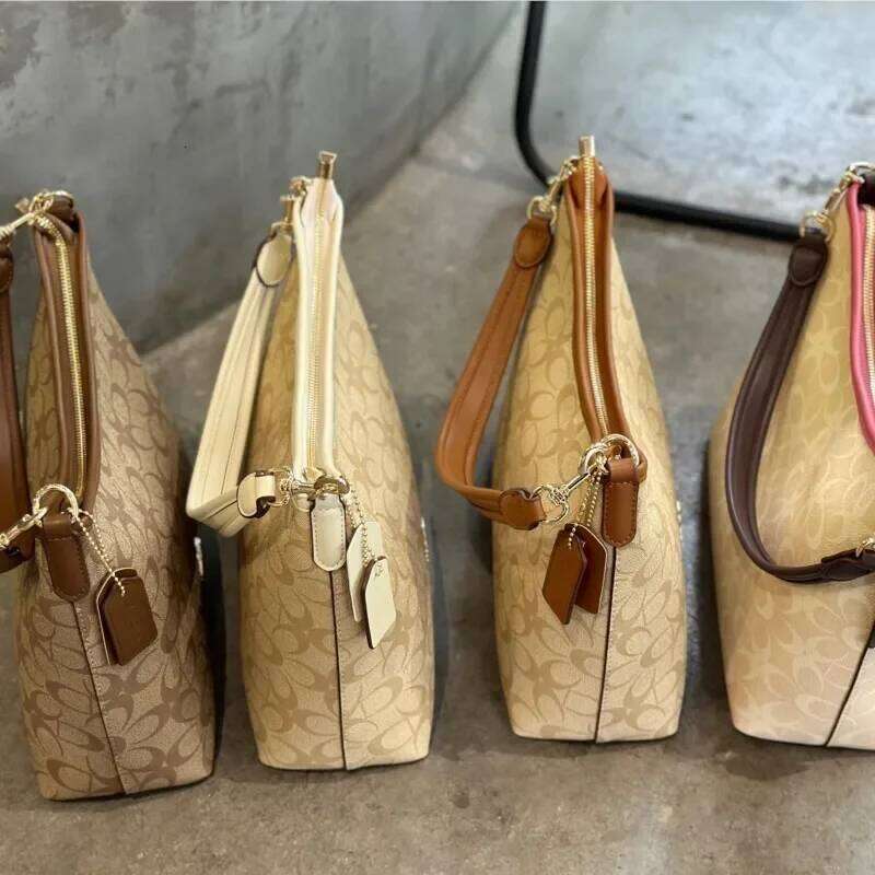 2025 early spring new leather bucket women's high-end single shoulder crossbody large capacity armpit bag, handbag