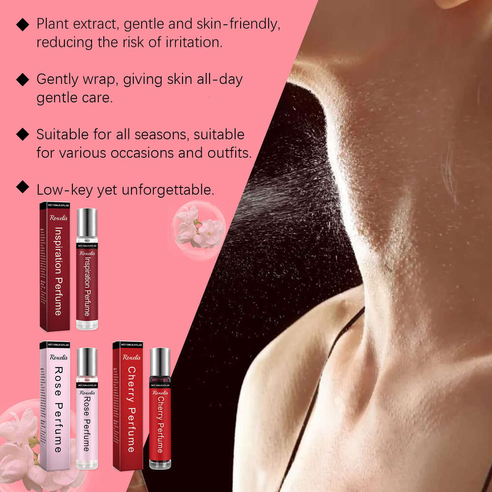 Roxelis Inspired Rouge Rose Fresh Light Floral Fruity Woody Notes Alluring Long-lasting Fragrance Date Atmosphere Perfume S260131