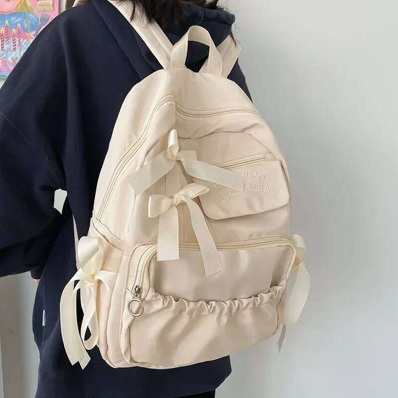 Fashion Canvas Women Backpack Anti-theft Shoulder Bags New Bag For Teenager Girls School Backapck Female