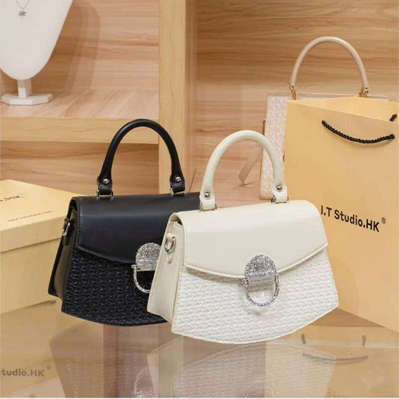 Women's 2024 new autumn and winter brand shoulder crossbody bag, high-end texture, light luxury designer handbag