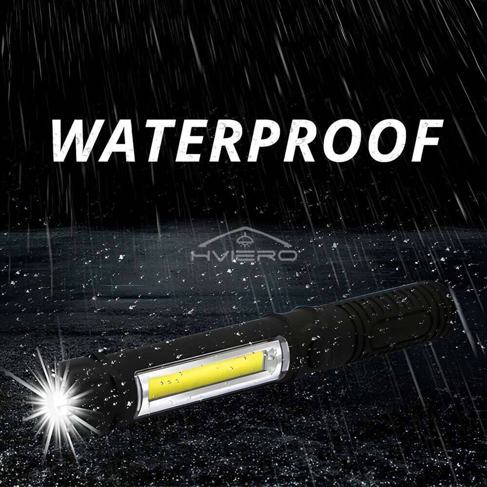 Multi-function Mini Pen Flashlight COB LED Portable Work Light Inspection Torches Magnetic Base Waterproof Camping Cycling Bar H260131