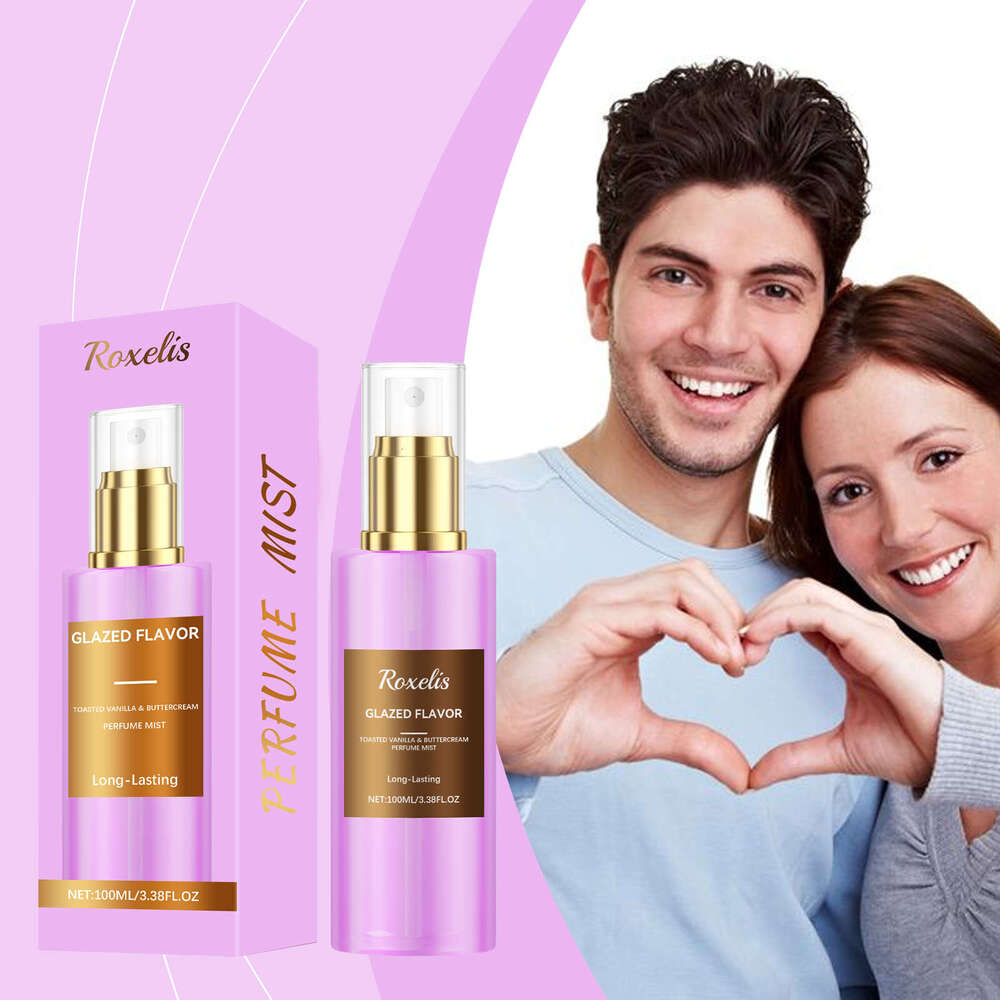 Roxelis Body Spray Donut Scent Sweet Natural Exudes Charm Long-lasting Fragrance Couple Dating Perfume S260131
