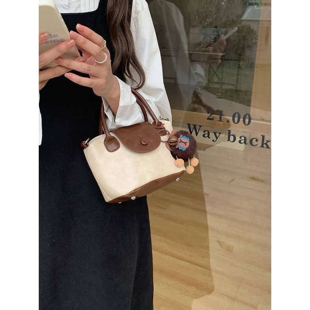 Fashion Lightweight Simple Shoulder Large Capacity Durable Classic Ladies Crossbody Dumpling Bag, All Seasons