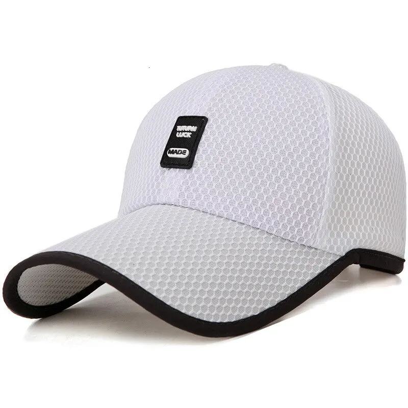 Hat Men Summer Korean Version Mesh Winning Baseball Cap Sun Protection Shade Outdoor Sports Net 260120
