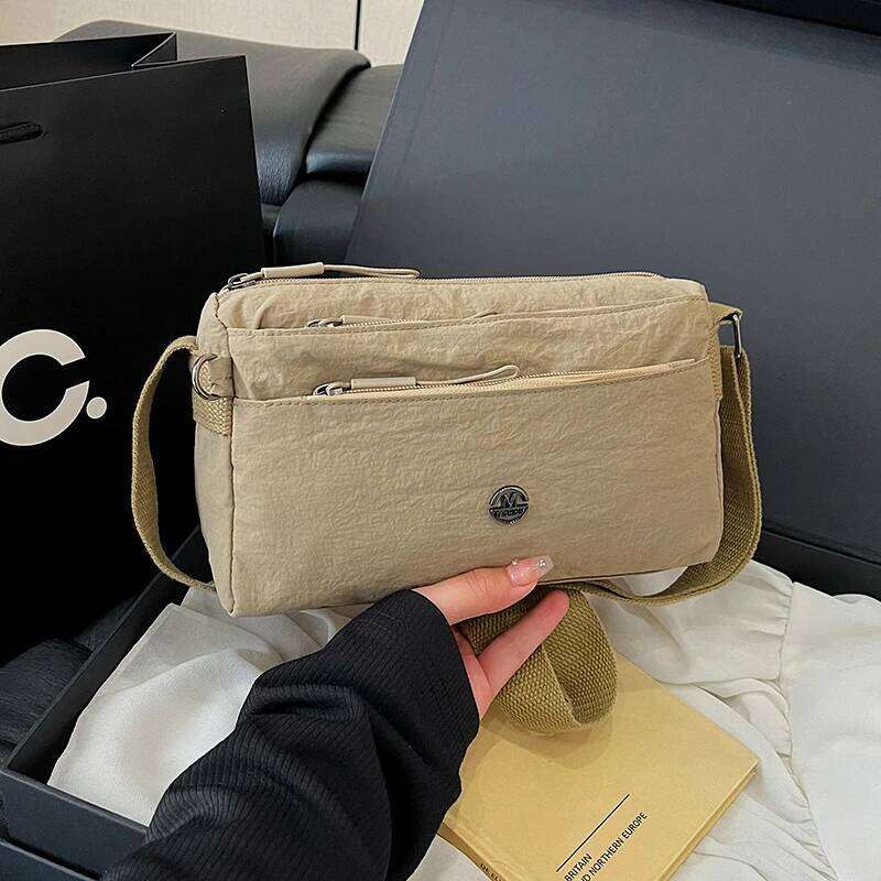 Crossbody for ladies - new trendy canvas shoulder bag that is versatile fashionable, lightweight and spacious, featuring