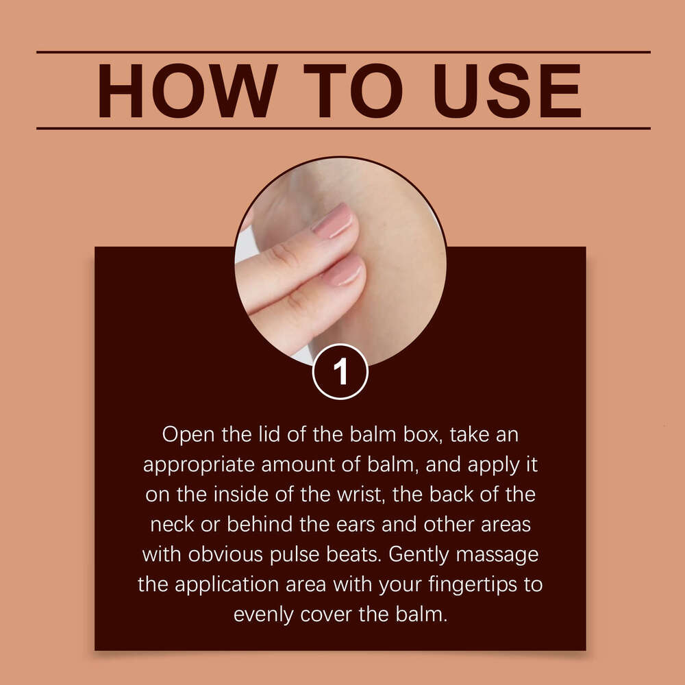 Roxelis Ebony Wood Elegant Light Scent Refreshing Non-Sticky Long-Lasting Portable Charm Pocket Fragrance Body Balm S260131