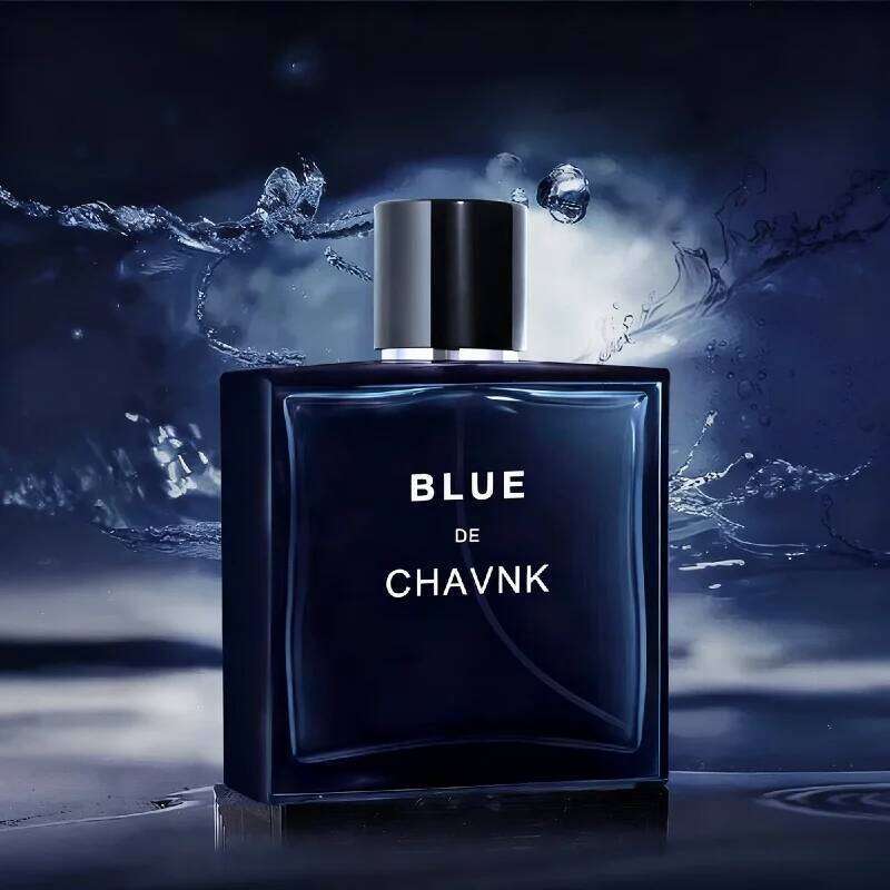 Blue de Chavnk Inspired Perfume 100ML for Men - Long Lasting Woody Aromatic & Fresh Citrus Scent, Versatile Daily Fragrance H260130