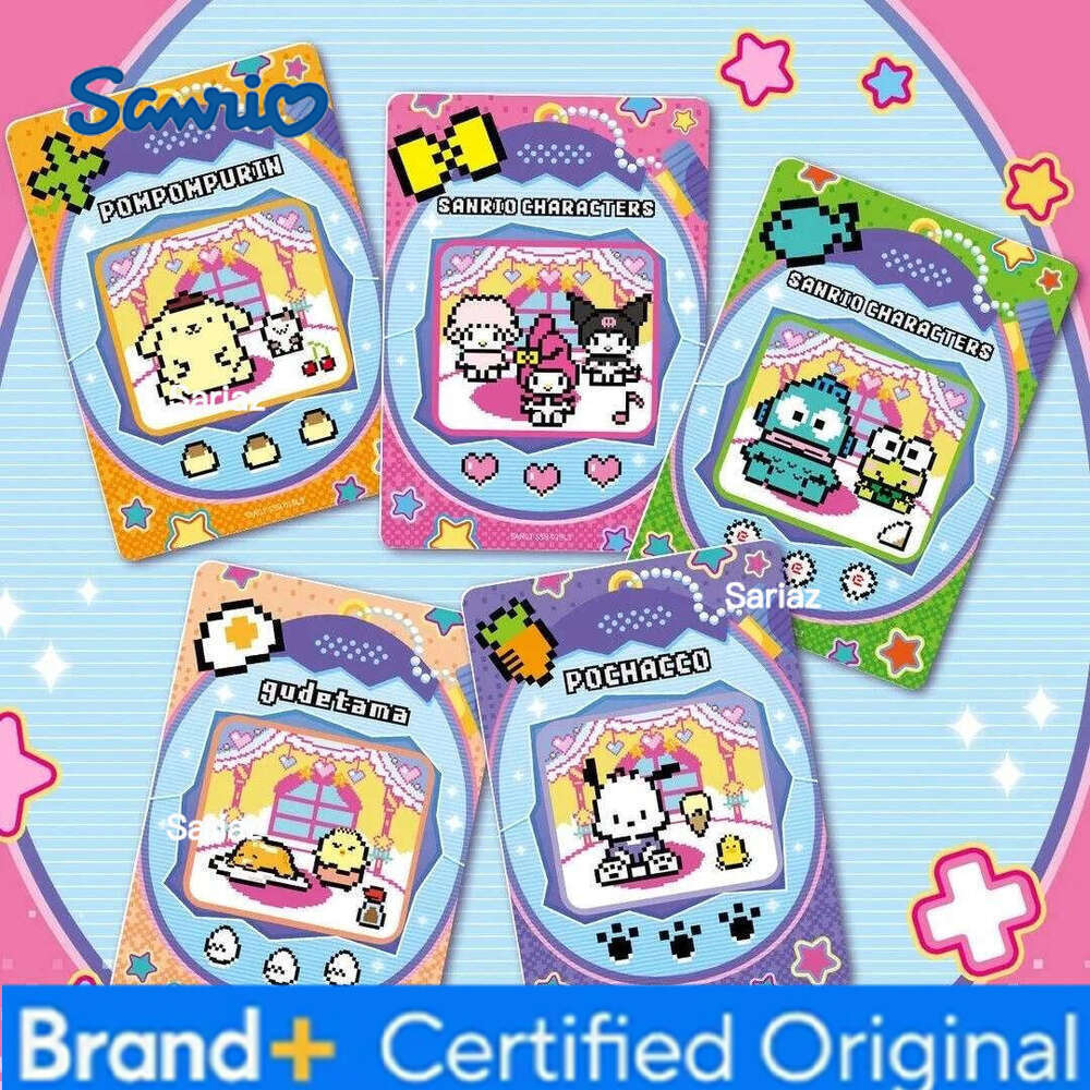 Sanrio KAYOU Family Classic Pack Cute Dream Collection Hello Kitty Kuromi Forest Music Anime Blind Box Card H260130
