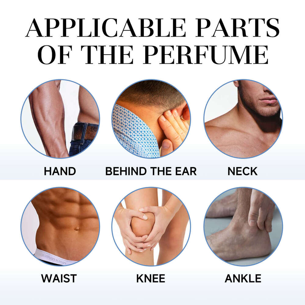 Roxelis Bergamot Natural Light Fragrance Fresh Charm Refreshing Atmosphere Portable Men's Dating Perfume S260131