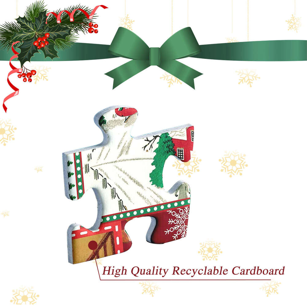 Dowmoo Advent Christmas Creative 24-Grid Countdown Calendar Blind Box Puzzle Gift S260131