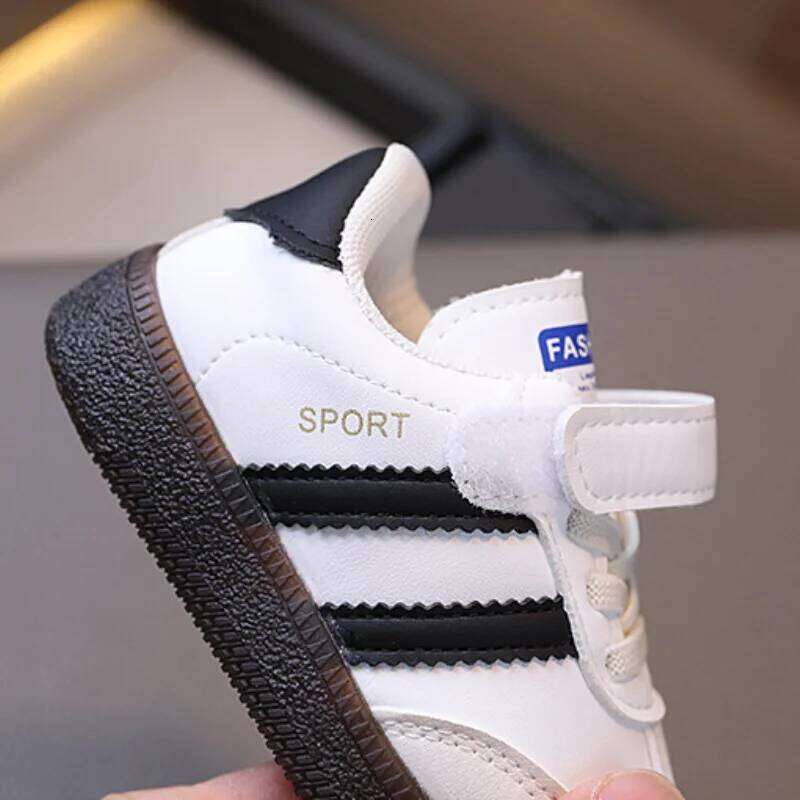 Children's Sneakers Boys Sport Toddler Baby Kids Soft Sole First Walkers Girls Hook Casual Outdoor Shoes Y260128