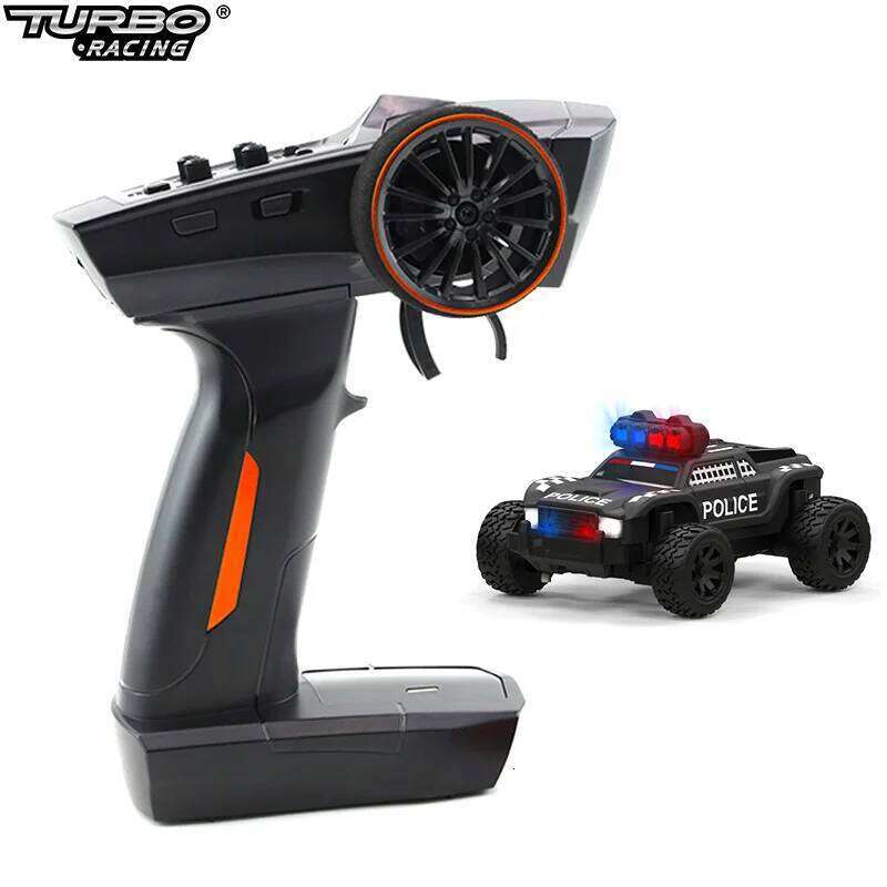 Turbo Racing 1:76 C82 Mini Full Proportional RTR Toys With Cool Lights for RC Truck Car Kids And Adults Gift Y260131