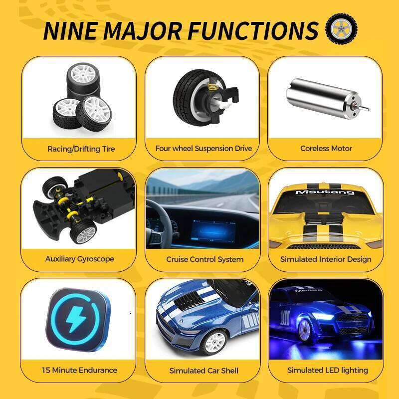 NEW WLtoys K4308 1:43 2.4G RC Drift Racing With LED Lights 4WD Gyroscope High Speed RTR Remote Control Car Toy For Kid Gift Y260131